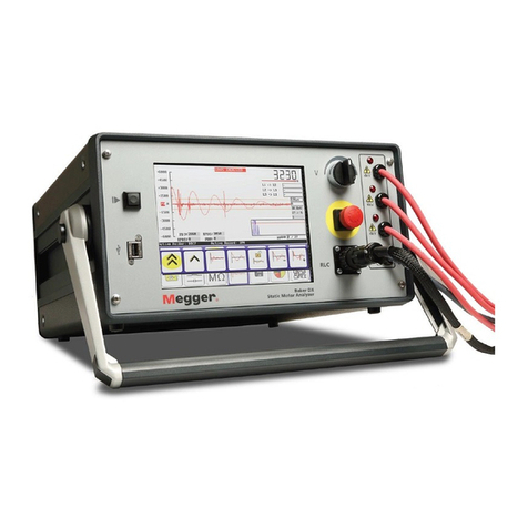 Megger Baker DX Series User manual