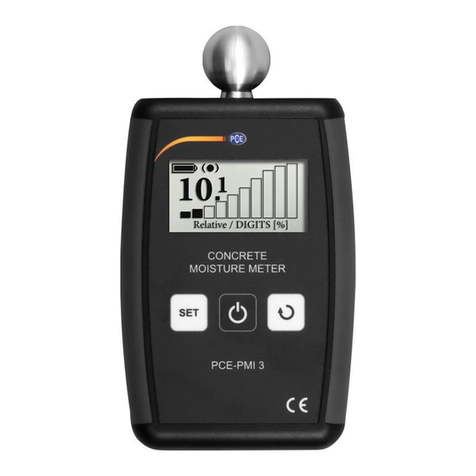 PCE Instruments PCE-PMI 3 User manual