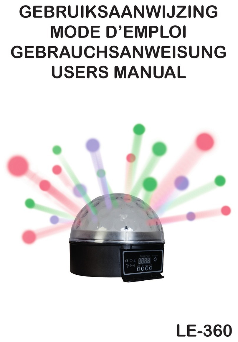 Alecto LE-360 user manual