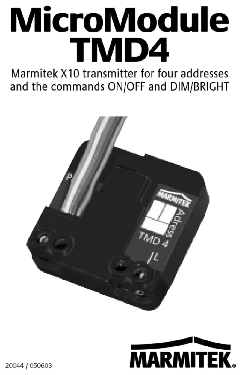 Marmitek MicroModule TMD4 manual