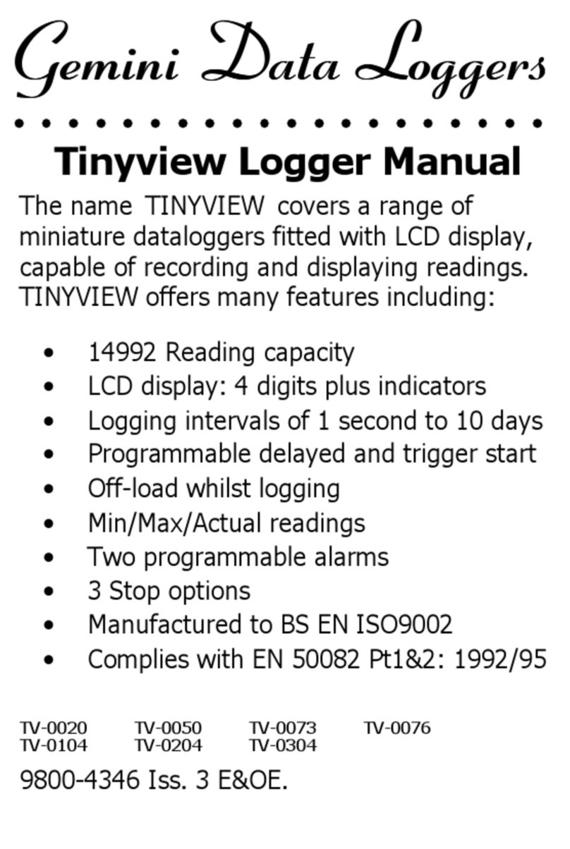 Gemini Tinyview TV-0020 manual