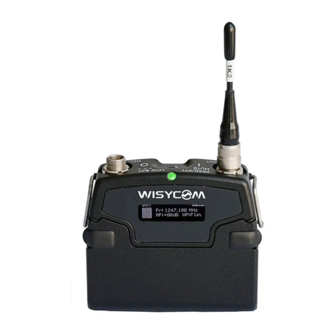 WisyCom MTP51-JP User manual WisyCom MTP51-JP User manual