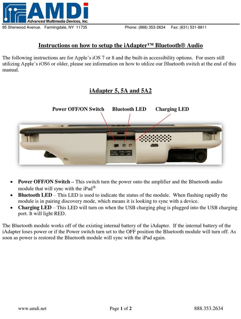 Amdi iAdapter 5,5A quick start guide