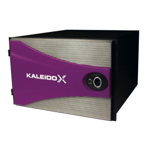 Belden Grass Valley Kaleido-X user manual