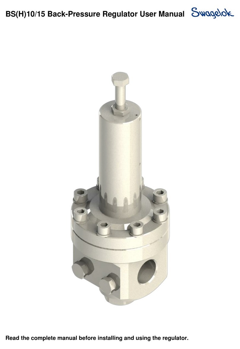 Swagelok BSH 10 Series user manual