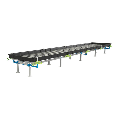 Botanicare SLIDE BENCH Assembly instructions