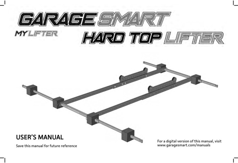 Garage Smart Hard Top Lifter user manual
