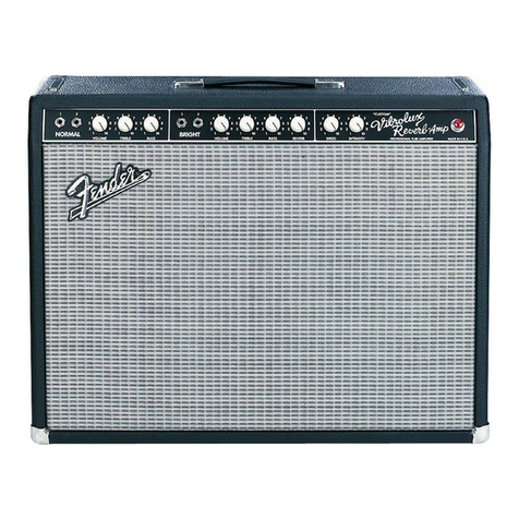 Fender Custom Vibrolux Reverb User manual