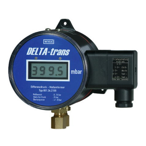 WIKA OBSOLETE DELTA-trans User manual