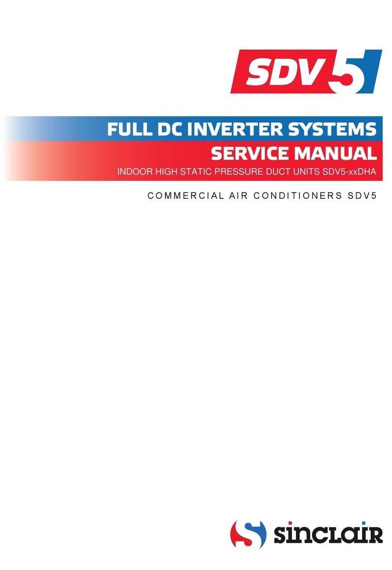 Sinclair SDV5 Series User manual Sinclair SDV5 Series User manual