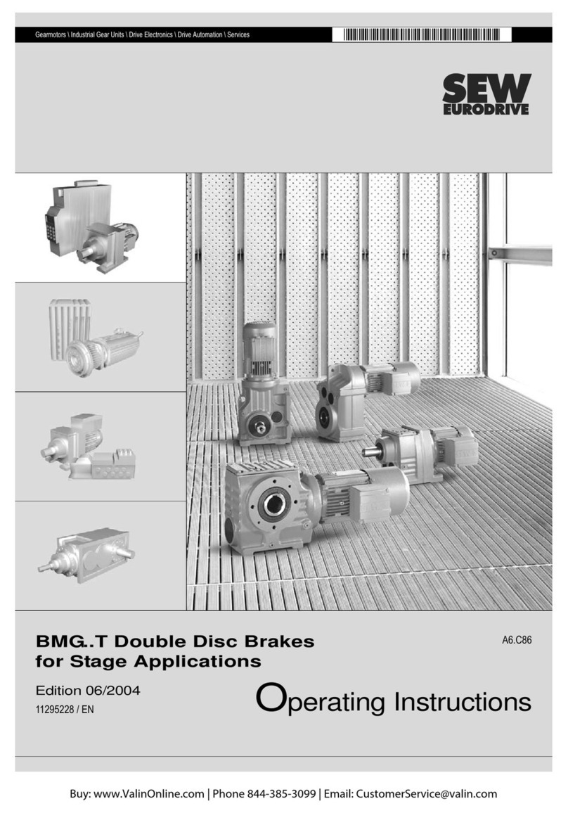 SEW-Eurodrive BMG T Series operating instructions SEW-Eurodrive BMG T Series operating instructions