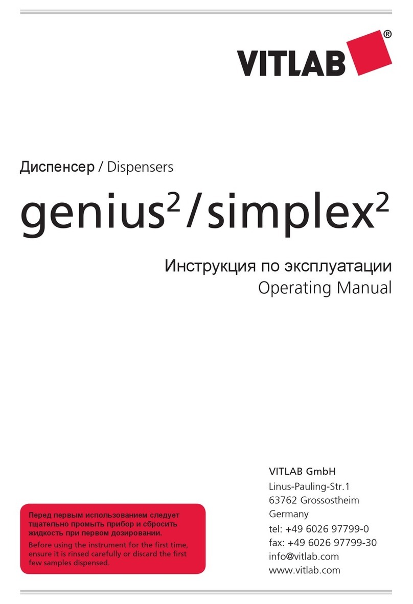 Vitlab genius2 User manual