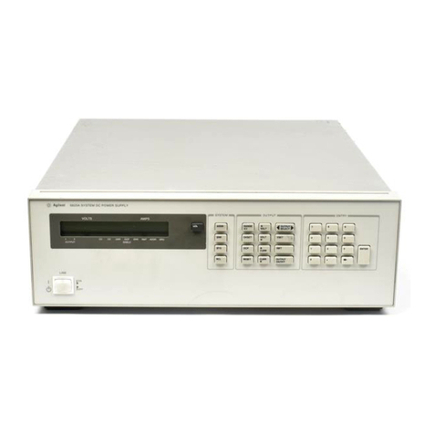 Agilent Technologies 6625A User manual Agilent Technologies 6625A User manual