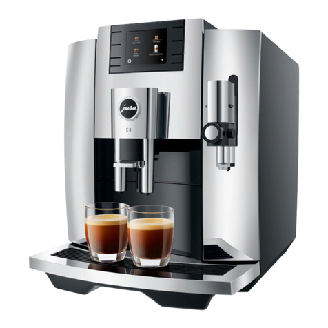 Jura E8 EB User manual Jura E8 EB User manual