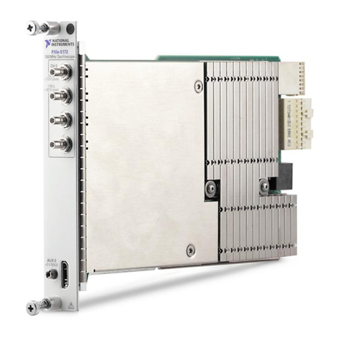 National Instruments PXIe-5172 User manual National Instruments PXIe-5172 User manual