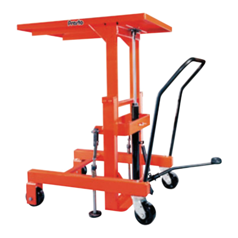 Presto Lifts PL Series Setup guide