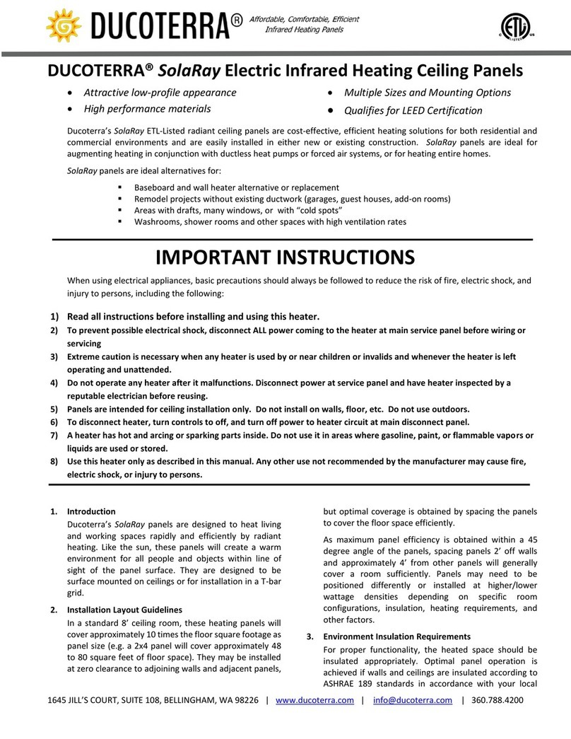 Ducoterra SolaRay instructions