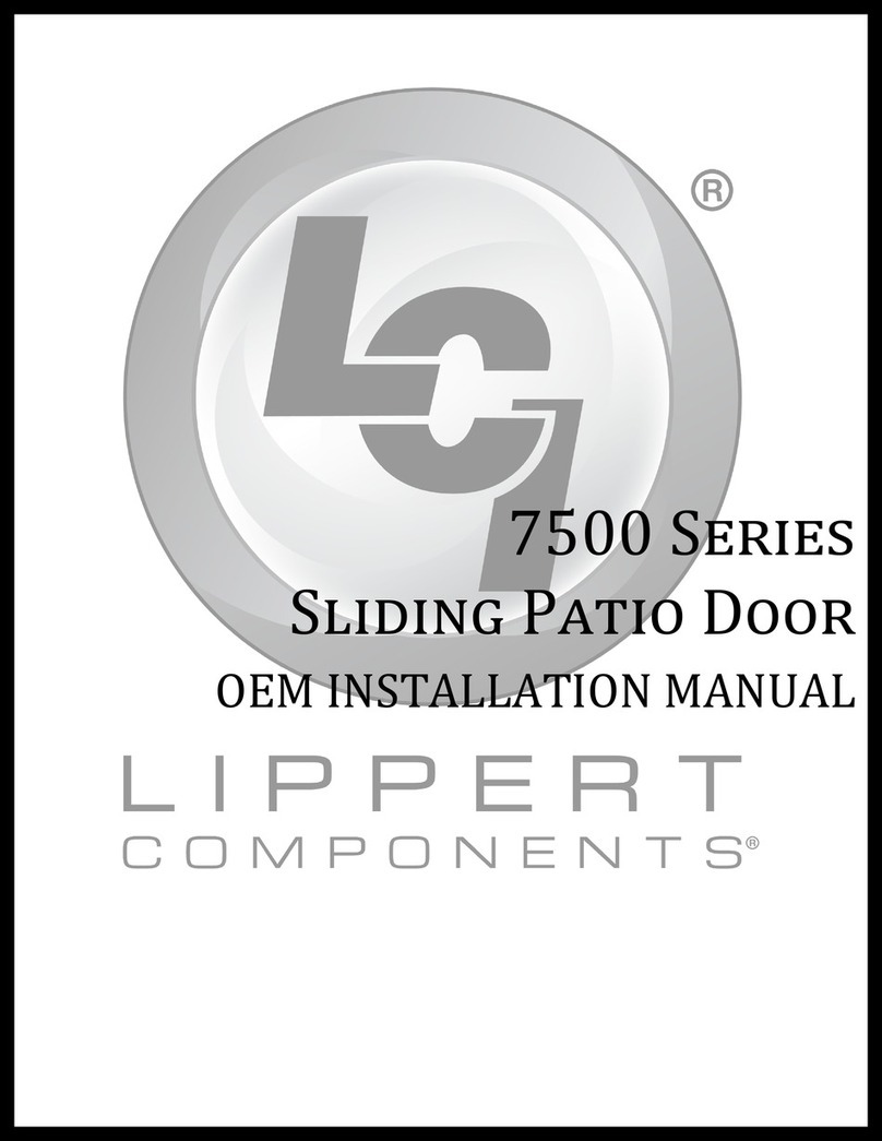 Lippert Components 7500 Series User manual