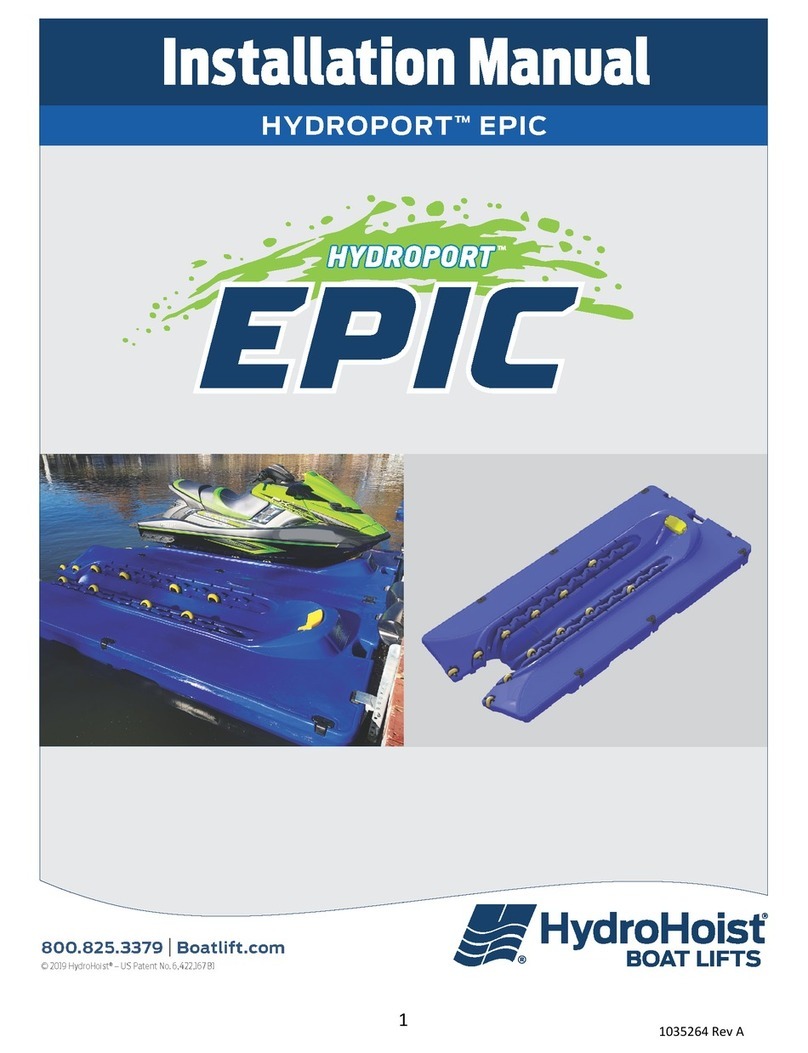HydroHoist HydroPort EPIC User manual HydroHoist HydroPort EPIC User manual