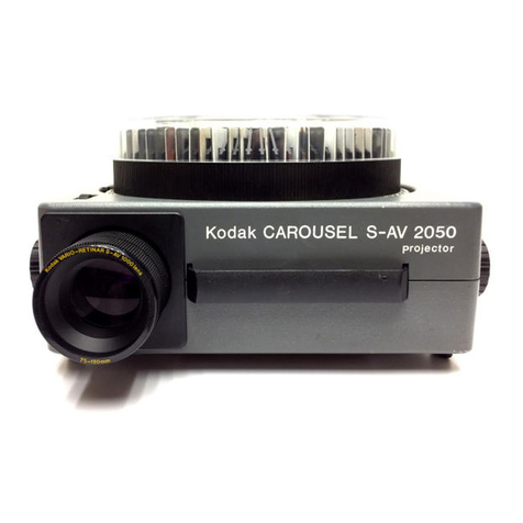 Kodak Carousel S-AV 2050 Operating manual
