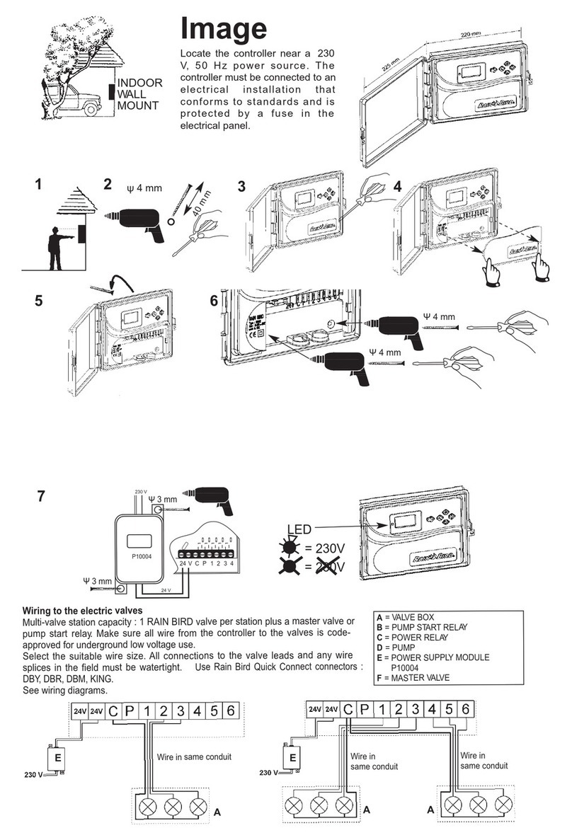 Rain Bird Image Series quick start guide