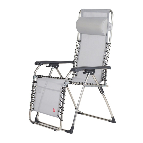 FIAM. Zero Gravity Movida Armchair manual FIAM. Zero Gravity Movida Armchair manual