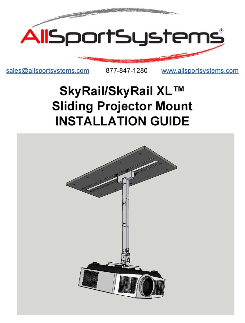 AllSportSystems SkyRail User manual