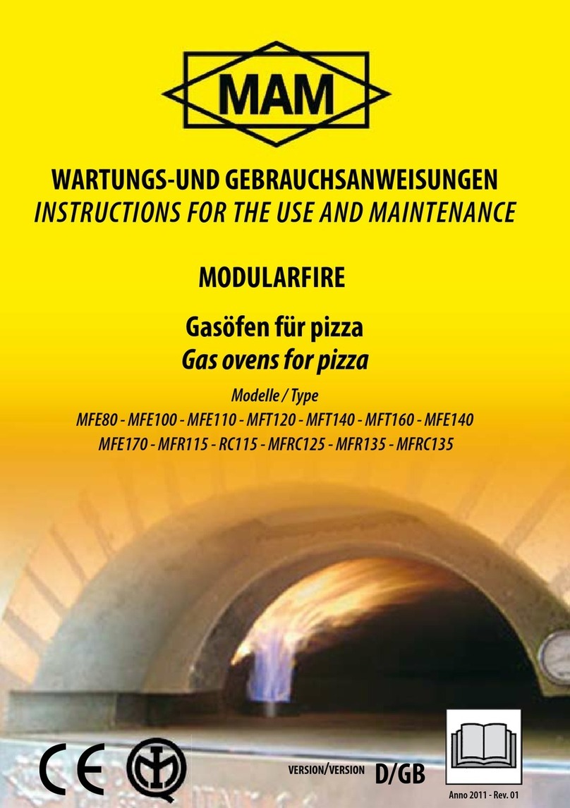 MAM MFE80 Instructions for the use and maintenance