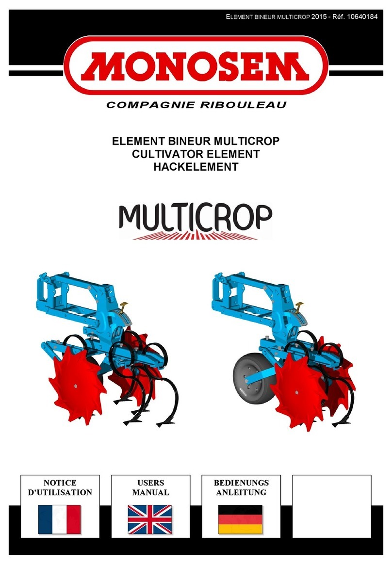 Monosem MULTICROP Series instructions