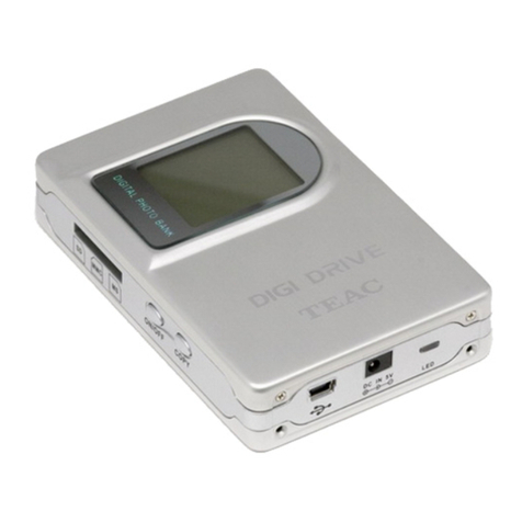Teac DIGI DRIVE user manual