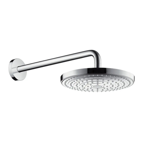 Hans Grohe Raindance Select S 240 2jet 26466 Series Instructions for use/assembly instructions