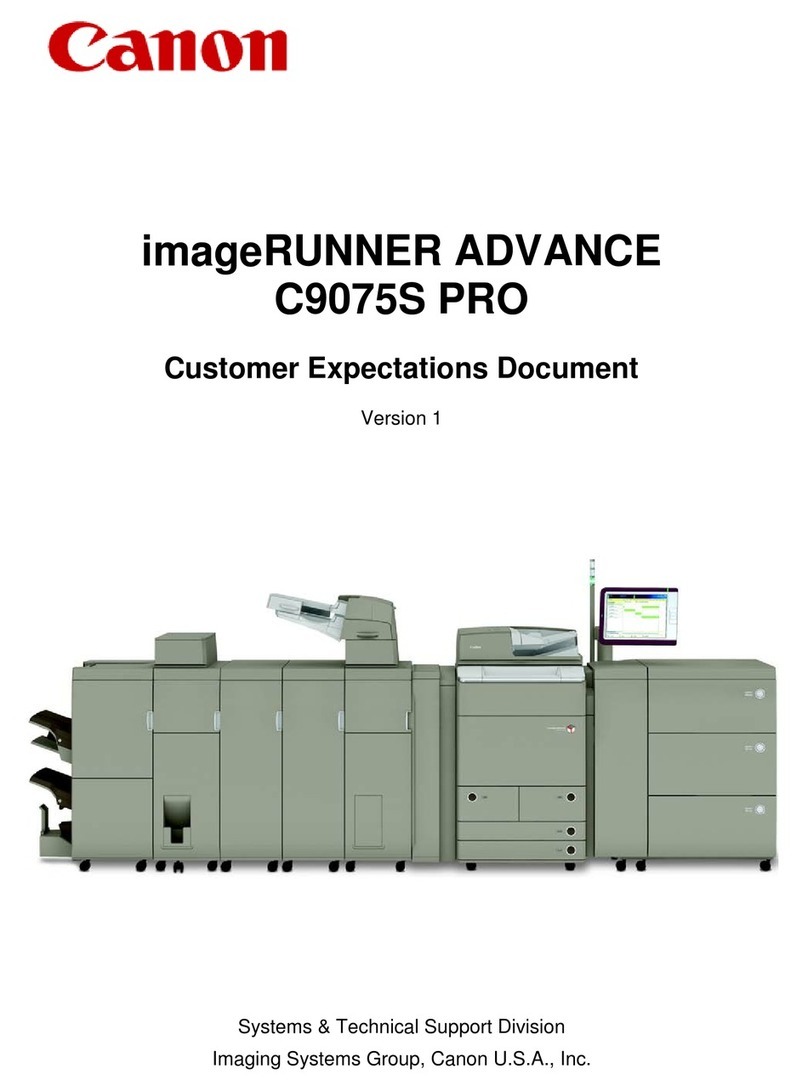 Canon imageRUNNER ADVANCE C9075S PRO Technical manual