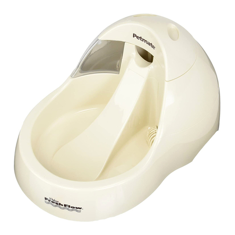 Petmate Fresh Flow Deluxe Operating and safety instructions