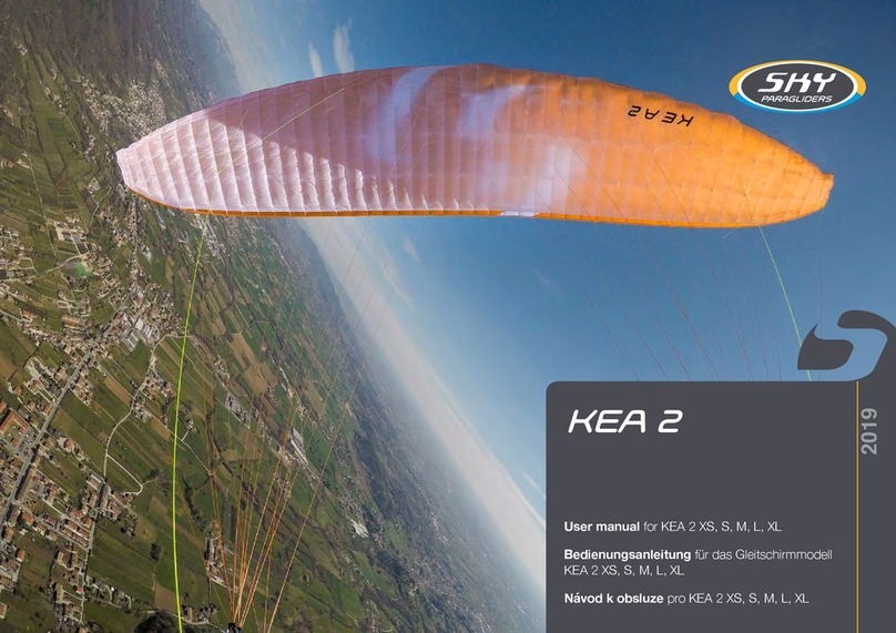 SKY PARAGLIDERS KEA 2 Seriesl User manual