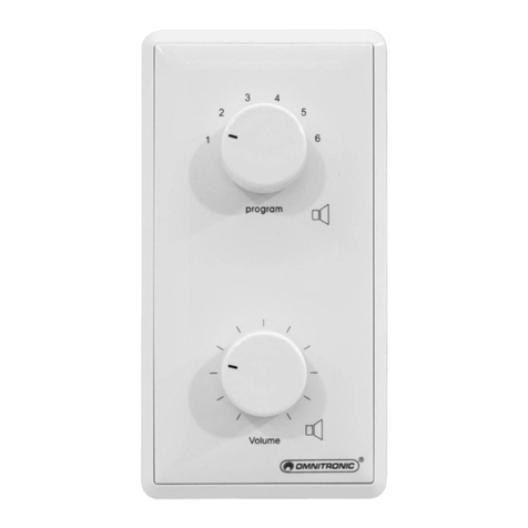 Omnitronic 80711081 User manual
