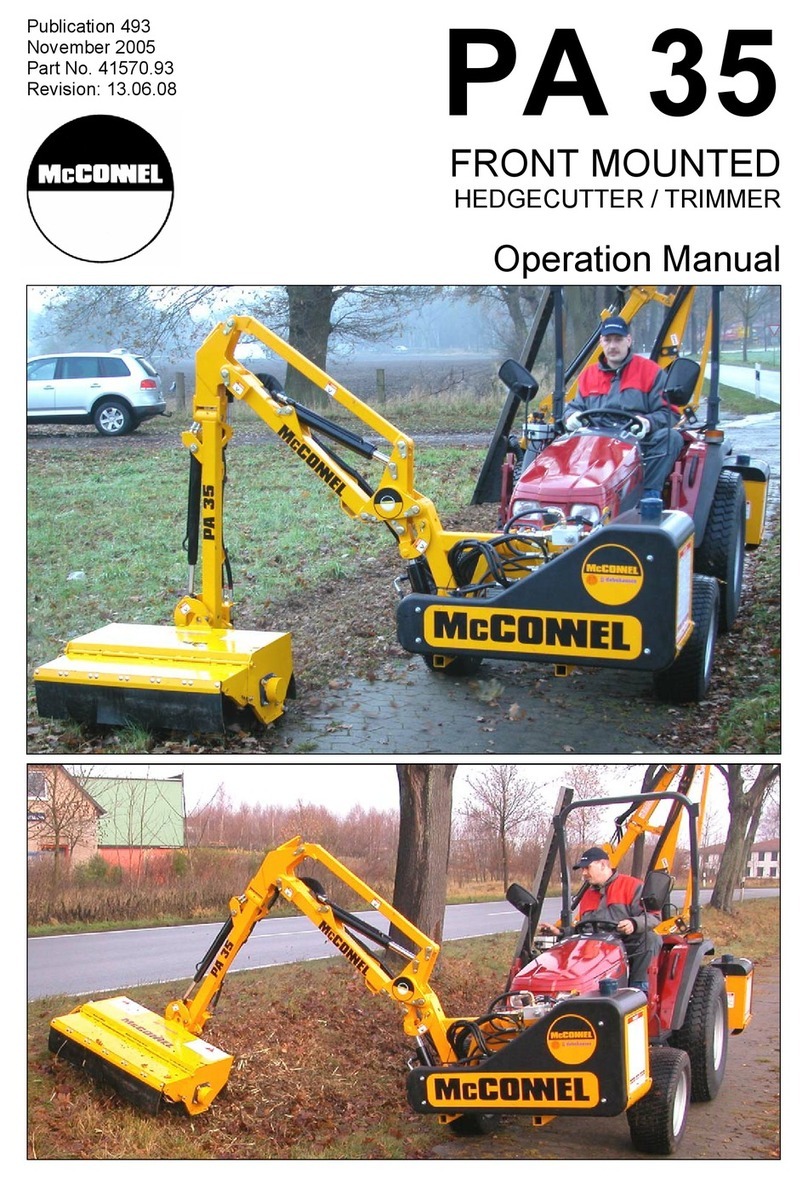 McConnel PA 35 Series Operation manual