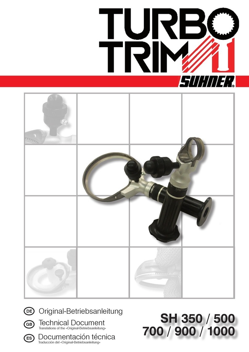 SUHNER TURBO TRIM SH 350 Technical document