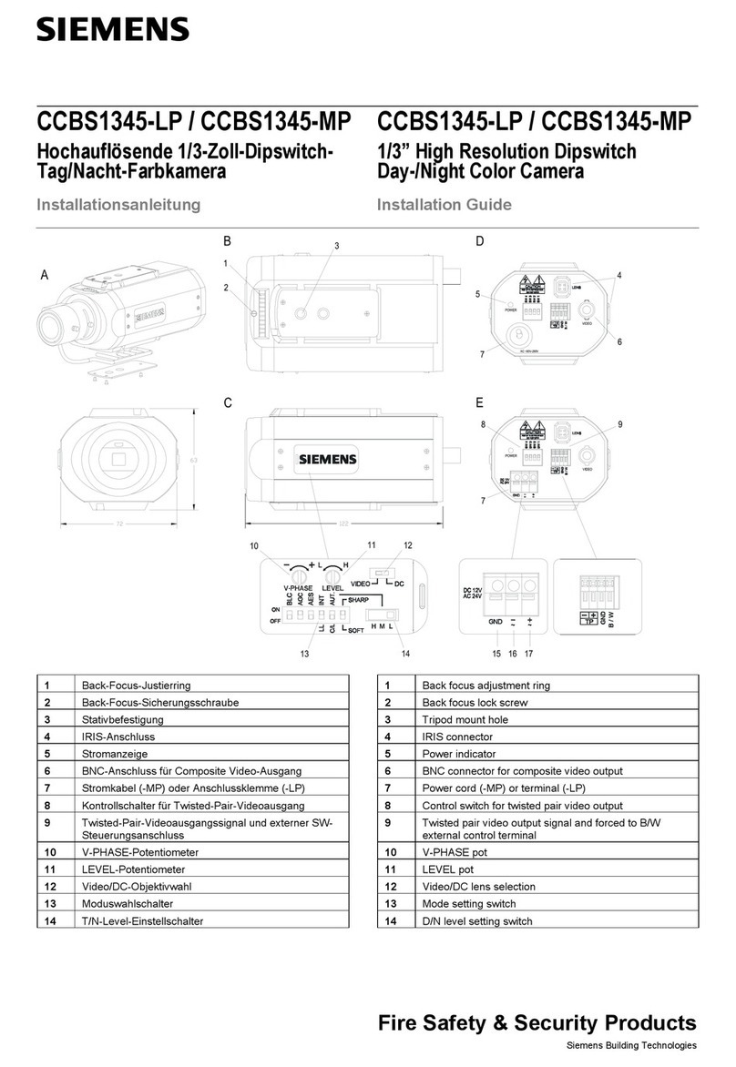 Siemens CCBS1345-LP installation guide