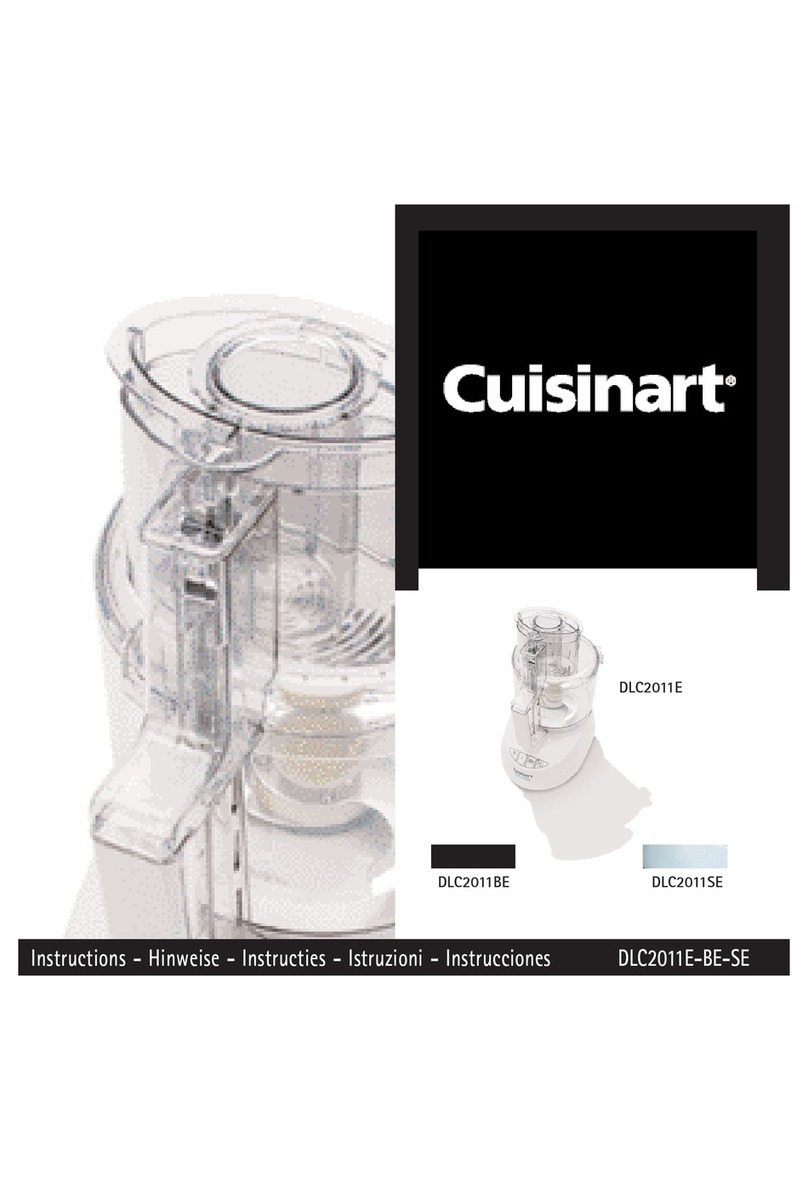 Cuisinart DLC2011E User manual