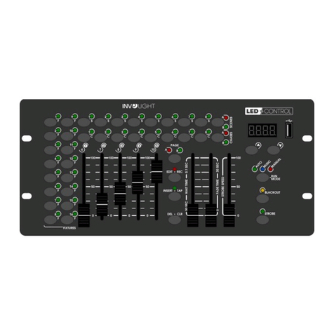 involight LEDCONTROL DMX512 user manual