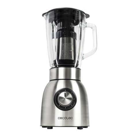 cecotec Power Titanium 1250 User manual cecotec Power Titanium 1250 User manual