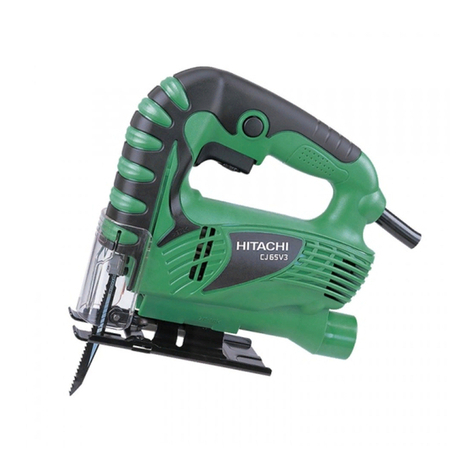 Hitachi CJ 65V3 Handling instructions