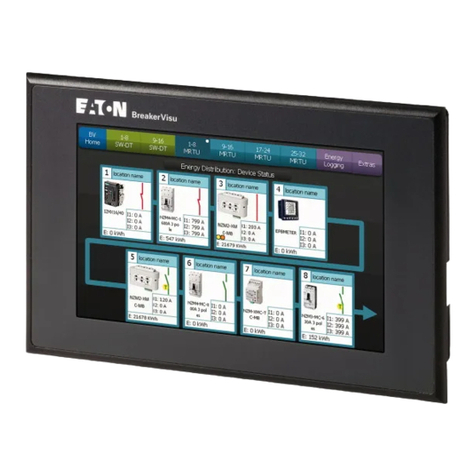 Eaton BreakerVisu NZM-XMC-MDISP35-MOD Instruction leaflet Eaton BreakerVisu NZM-XMC-MDISP35-MOD Instruction leaflet