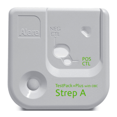 Alere TestPack+Plus Strep A manual