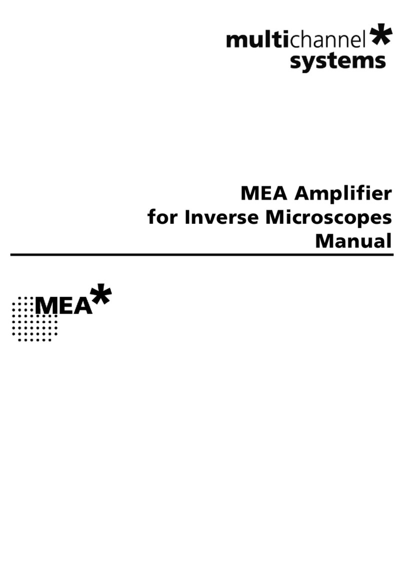 Multi Channel Systems MEA Series User manual