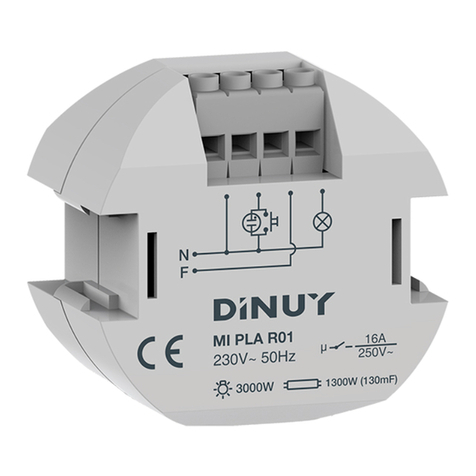 DINUY MIPLAR01 instruction manual