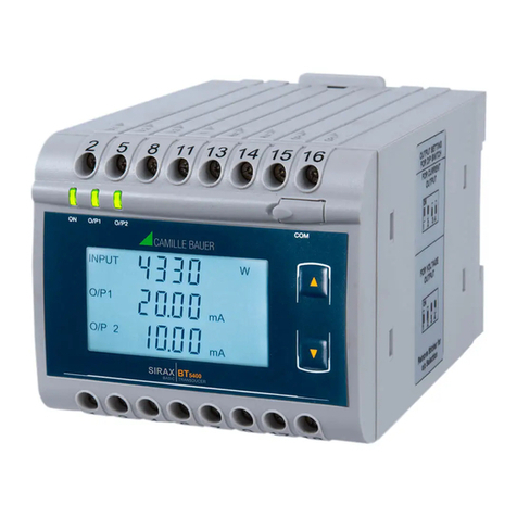 Camille Bauer SIRAX BT5400 Device handbook