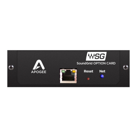 Apogee Symphony I/O Mk II SoundGrid user guide