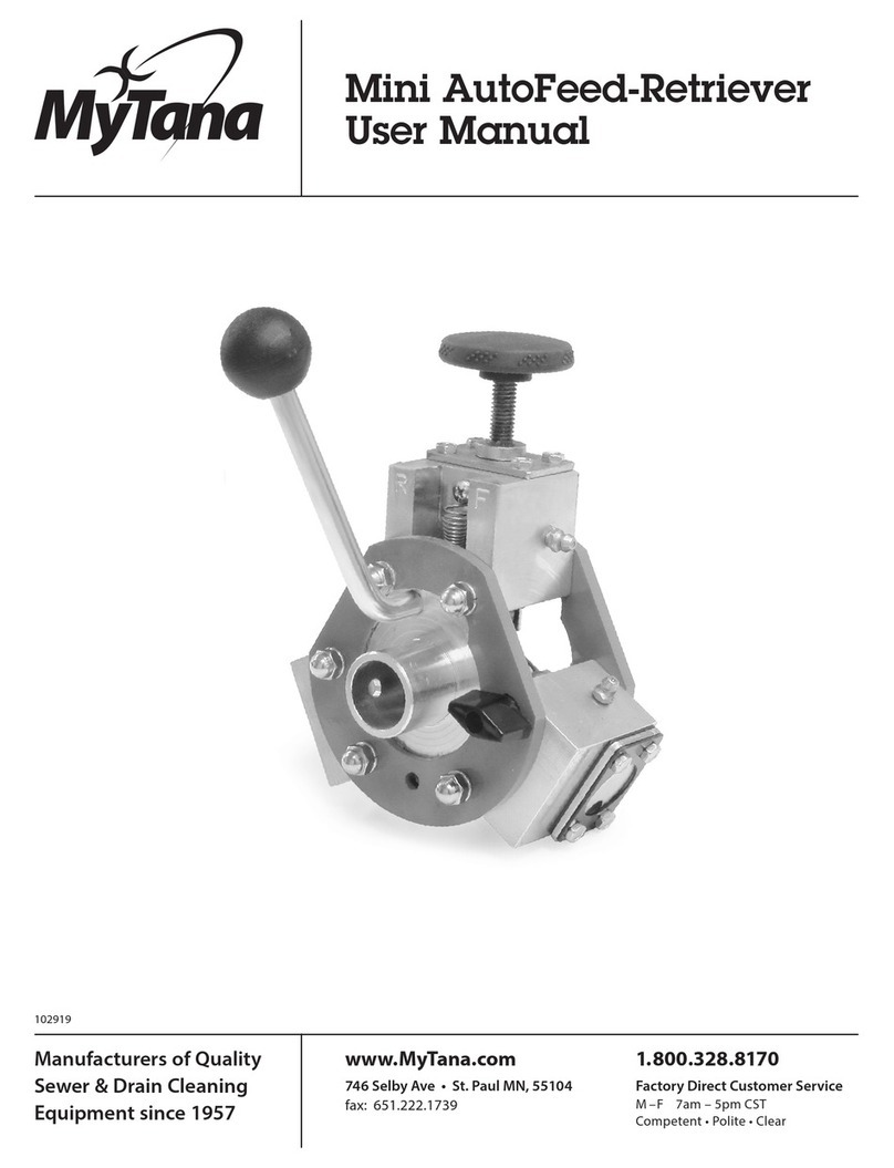MyTana Mini AutoFeed-Retriever user manual MyTana Mini AutoFeed-Retriever user manual