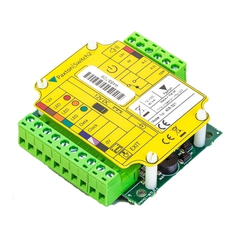 Paxton Switch2 User manual